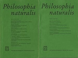 Seller image for Philosophia naturalis : Archiv fr Naturphilosophie und die philosophischen Grenzgebiete der exakten Wissenschaften und Wissenschaftsgeschichte. Jahrgang 27 (1990), Heft 1 und 2. for sale by Roland Antiquariat UG haftungsbeschrnkt