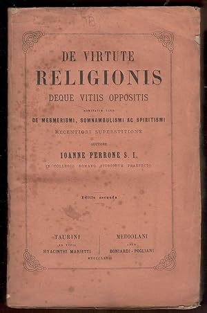 Praelectiones Theologicae de Praelectiones Theologicae de Virtute Religionis deque vitiis opposit...