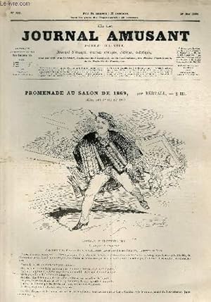 Bild des Verkufers fr Le Journal amusant N700, Promenade au Salon de 1869. zum Verkauf von Le-Livre