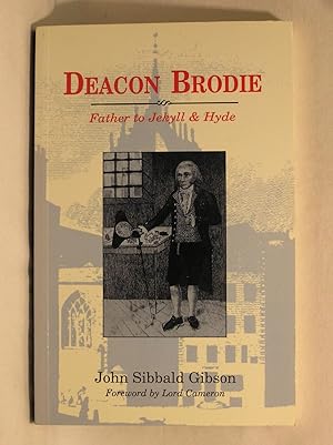 Bild des Verkufers fr Deacon Brodie zum Verkauf von Jenhams Books