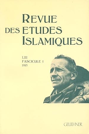 Articles et memoires : hommage a Michel Ecochard. [Collection : Revue des Etudes Islamiques Tome ...