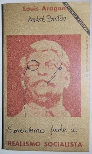 Imagen del vendedor de SURREALISMO FRENTE A REALISMO SOCIALISTA. Cuadernos Marginales 32 a la venta por Fbula Libros (Librera Jimnez-Bravo)