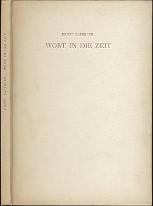 Immagine del venditore per Wort in der Zeit. venduto da Versandantiquariat  Rainer Wlfel