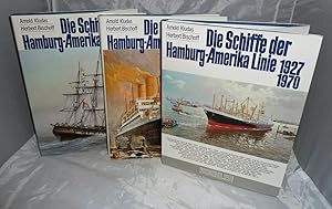 Bild des Verkufers fr Die Schiffe der Hamburg-Amerika Linie. 3 Bde. (= komplette Edition). Band 1: 1847-1906, Band 2: 1907-1926, Band 3. 1927-1970. zum Verkauf von Versandantiquariat  Rainer Wlfel