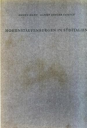 Imagen del vendedor de Hohenstaufenburgen in Sditalien. a la venta por Versandantiquariat  Rainer Wlfel