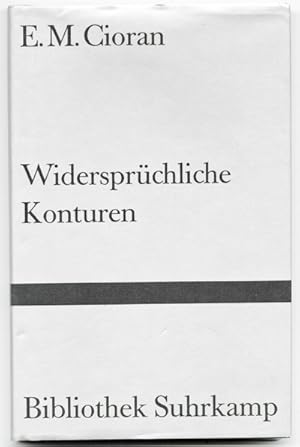 Bild des Verkufers fr Widerspchliche Konturen. Literarische Portrts. Dt. von Verena von der Heyden-Rynsch. zum Verkauf von Versandantiquariat  Rainer Wlfel