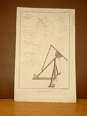 Astronomie, Suppl. Planche 5. ( Kupferstich von Benard aus der Enzyklopädie von Denis Diderot und...