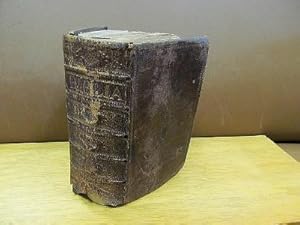 Biblia, Das ist: Die gantze Heilige Schrifft, Alten und Neuen Testaments. ( Altes und Neues Testa...