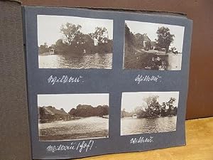 Privates Fotoalbum mit Bildern aus Wilkau, Kolberg, Neuhöfchen, Pyrmont ab 1915.