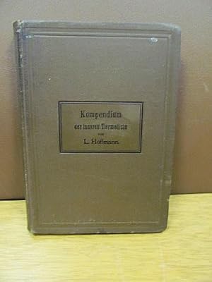 Kompendium der inneren Tiermedizin. Kurzgefasstes Hand- und Lehrbuch für Tierärzte und Studierende.