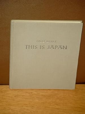 This is Japan. Folk and Landscape. Text by Takyasu Senzoku.