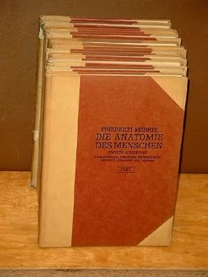 Bild des Verkufers fr Die Anatomie des Menschen. Mit Hinweisen auf die rztliche Praxis.( Textbnde + Atlanten ) zum Verkauf von Antiquariat Friederichsen