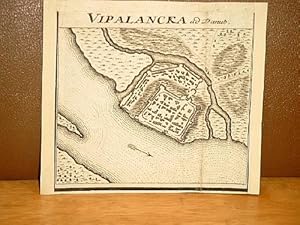 Vipalancka ad Danub. Kupferstichplan aus Homann um 1710.