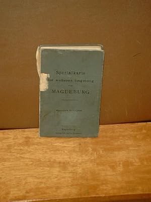 Spezialkarte der weiteren Umgebung von Magdeburg. Maßstab 1:100000 - Mit Ortsverzeichnis zur Groß...