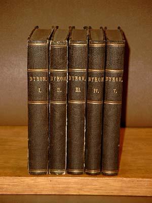 The Works of Lord Byron. Complete in five volumes. Bd. I - V cpl.