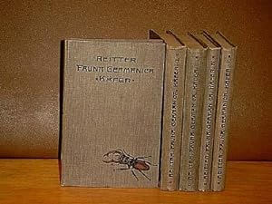 Imagen del vendedor de Fauna Germanica. Die Kfer des Deutschen Reiches. Band 1 - 5 cpl. a la venta por Antiquariat Friederichsen