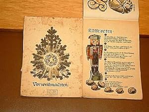 Vorweihnachten ( Adventskalender ) Gesamtzusammenstellung von Thea Haupt. Hrsg. von der NSDAP. ( ...