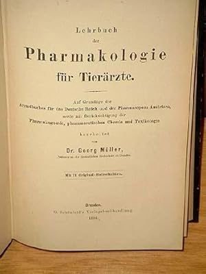 Lehrbuch der Pharmakologie für Tierärzte.