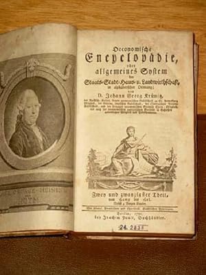 Oekonomische Encyclopädie, oder allgemeines System der Staats- Stadt- Haus- und Landwirtschaft in...