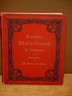 Seller image for Deutscher Kinderfreund. 16. Jahrgang, Oktober 1893 bis September 1894. for sale by Antiquariat Friederichsen
