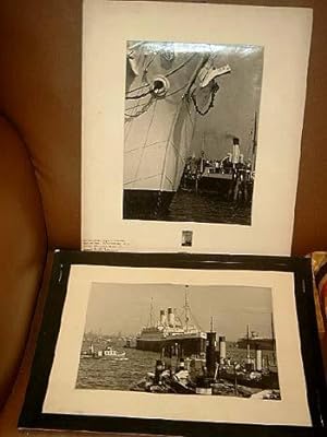 Zehn Ansichten aus Deutschland. Originalphotographien. Vintages. Silbergelatine. Montiert. Um 194...