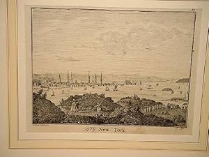 Neu York. Lithographie von Droesse um 1810.