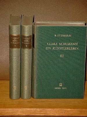 Clara Schumann - Ein Künstlerleben. Nach Tagebüchern und Briefen. Band 1-3 cpl.