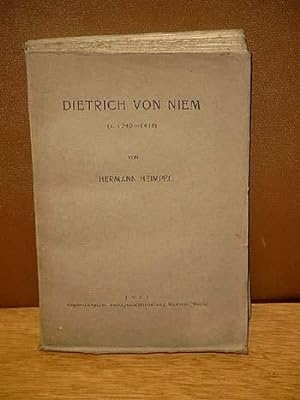 Dietrich von Niem.( ca. 1340-1418 ). (= Westfälische Biographien, Bd. II ).