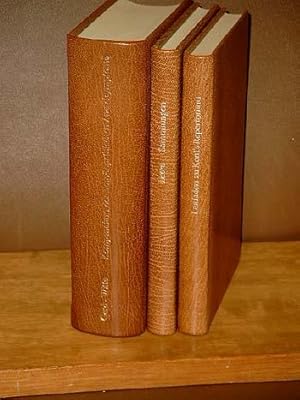 Bild des Verkufers fr Kleines Konvolut homopathischer Literatur mit 3 Bnden zum Verkauf von Antiquariat Friederichsen