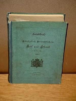 Handbuch über den Königlich Preußischen Hof und Staat für das Jahr 1914. Schluß der Redaktion 18....