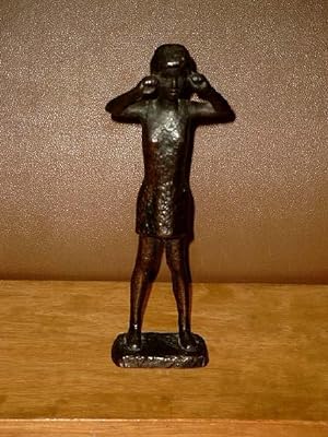 Seller image for Bronze *Jasmine* eines jungen nackten Mdchens. for sale by Antiquariat Friederichsen