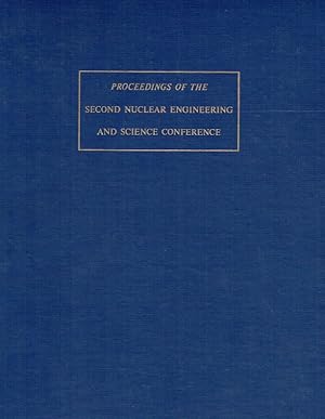 Seller image for Advances in Nuclear Engineering, Volume I: Proceedings of the Second Nuclear Engineering and Science Conference, held in Philadelphia. Part 1. for sale by Antiquariat Bernhardt