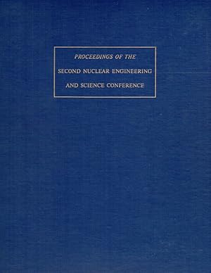 Seller image for Advances in Nuclear Engineering, Volume II: Proceedings of the Second Nuclear Engineering and Science Congress, held in Philadelphia. Part 2. for sale by Antiquariat Bernhardt