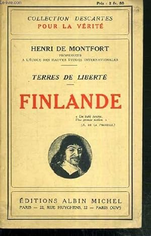 Bild des Verkufers fr FINLANDE - TERRES DE LIBERTE / COLLECTION DESCARTES POUR LA VERITE zum Verkauf von Le-Livre