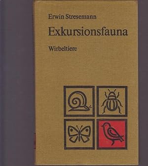 Exkursionsfauna. Für die Gebiete der DDR und der BRD. Wirbeltiere