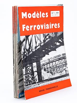 Imagen del vendedor de Modles ferroviaires. Revue trimestrielle [ Lot de 10 numros du n 7 de 1951 au numro 16 de 1953 ] a la venta por Librairie du Cardinal