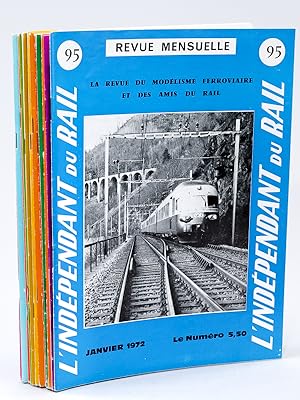 L'Indépendant du Rail ( I.D.R. ), la revue du modélisme ferroviaire et des amis du rail, Année 19...