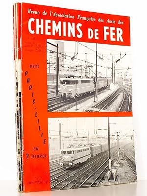 Seller image for Chemins de Fer - Revue de l'Association Franaise des Amis des Chemins de Fer ( AFAC ) - anne 1959 complte (6 numros sur 6) : n 214, 215, 216, 217, 218, 219 for sale by Librairie du Cardinal