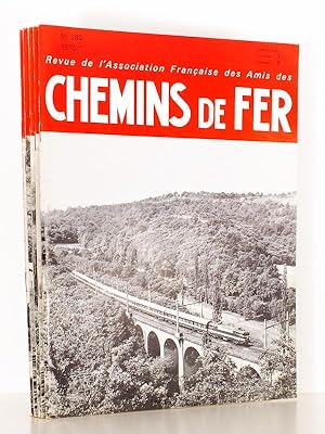 Seller image for Chemins de Fer - Revue de l'Association Franaise des Amis des Chemins de Fer ( AFAC ) - anne 1970 complte (6 numros sur 6) : n 280, 282, 283, 284, 285, 286 for sale by Librairie du Cardinal