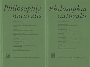 Bild des Verkufers fr Philosophia naturalis : Archiv fr Naturphilosophie und die philosophischen Grenzgebiete der exakten Wissenschaften und Wissenschaftsgeschichte. Band 41 (2004), Heft 1 und 2. zum Verkauf von Roland Antiquariat UG haftungsbeschrnkt