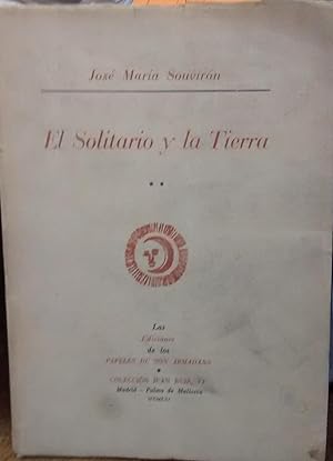 Bild des Verkufers fr El solitario y la tierra zum Verkauf von Librera Monte Sarmiento