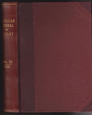 American Journal of Botany: Official Publication of the Botanical Society of America, Volume 20 -...