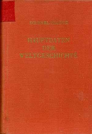 Seller image for Hauptdaten der Weltgeschichte. for sale by Online-Buchversand  Die Eule