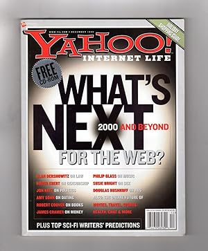 Imagen del vendedor de Yahoo! Internet Life Magazine - December, 1999. Computer History Ephemera. Vinton Cerf, Tim Berners-Lee, Internet Sci-fi, Alan Dershowitz, Roger Ebert, Robert Coover a la venta por Singularity Rare & Fine