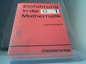 Imagen del vendedor de Einfhrung in die Mathematik fr allgemeinbildende Schulen G 1 a la venta por Eichhorn GmbH