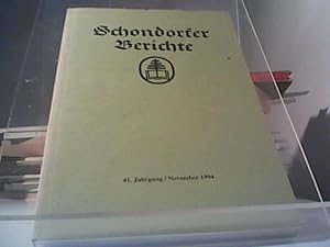 Schondorfer Berichte