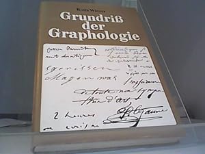 Imagen del vendedor de Grundri der Graphologie a la venta por Eichhorn GmbH