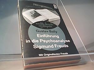 Imagen del vendedor de Einfhrung in die Psychoanalyse Sigmund Freuds a la venta por Eichhorn GmbH