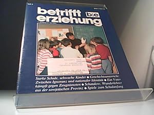 Seller image for betrifft erziehung b:e Heft 6 for sale by Eichhorn GmbH