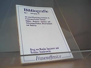 Bild des Verkufers fr Bibliografie Band 1 - Jahrgang 76 zum Verkauf von Eichhorn GmbH